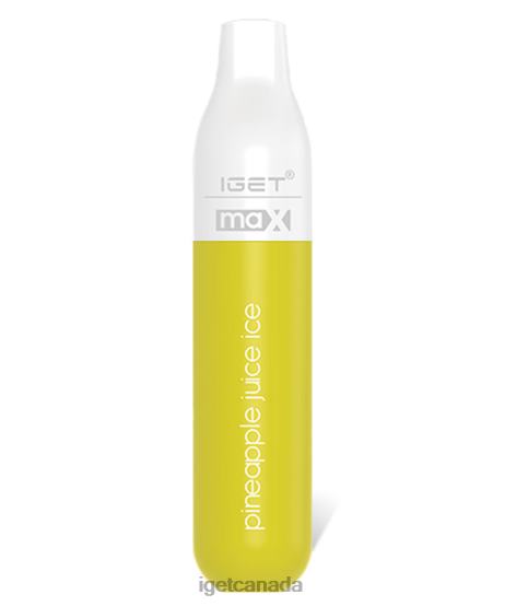 IGET Vape Max L4XRV88 Pineapple Juice Ice